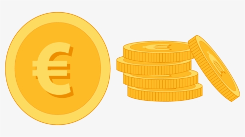 Coins Png Free Images - Coins Euro Png, Transparent Png, Free Download