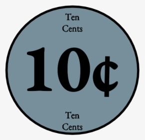 Ten Cent, 10, Dime - Graduate Clip Art, HD Png Download, Free Download
