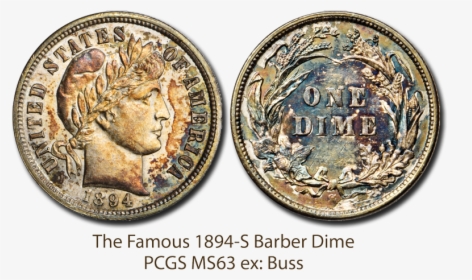 1894 S Branch Mint Proof, HD Png Download, Free Download