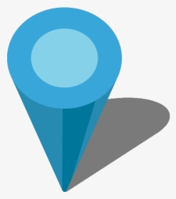 Location Map Pin Light Blue7 - Light Blue Location Symbol, HD Png Download, Free Download