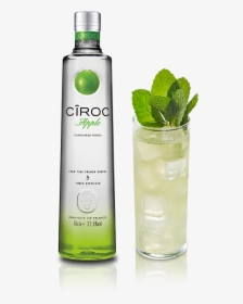 Drink,alcoholic Beverage,highball Beverage,lime,lemon - French Vanilla Ciroc Mixers, HD Png Download, Free Download