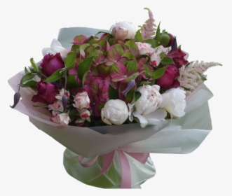 Bouquet With Hydrangea Flower Shop Studio Flores - Bouquet, HD Png Download, Free Download