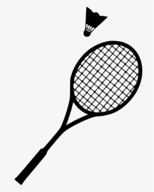 Tennis Racket Accessory - Clipart Transparent Background Badminton, HD Png Download, Free Download