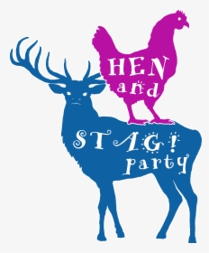 Hen And Stag Party - Chicken, HD Png Download, Free Download