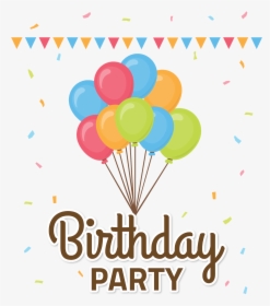 Birthday Party Png Wallpapers - Graphic Design, Transparent Png, Free Download