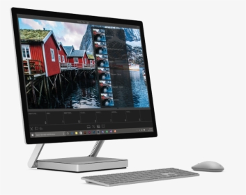 Microsoft Surface Studio With A Transparent Background, HD Png Download, Free Download