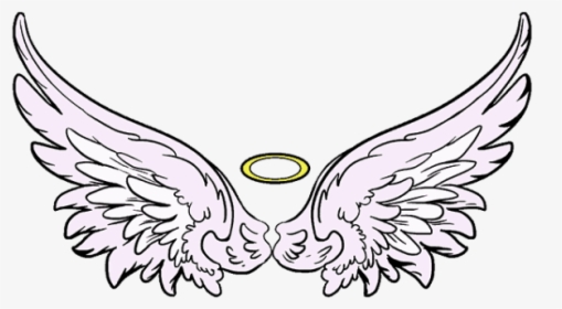 Angel Wings Drawing Png, Transparent Png, Free Download