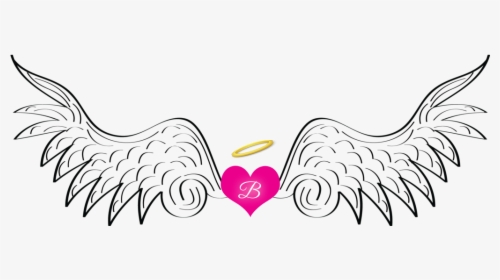B Angel Wings - Angel Wings Png Clipart, Transparent Png, Free Download