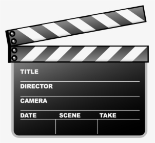 Transparent Movie Clapper Png, Png Download, Free Download
