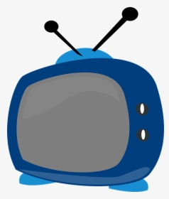 Tv, Screen, Retro, Comic, Antenna, Blue - Tv Clipart Transparent Background, HD Png Download, Free Download