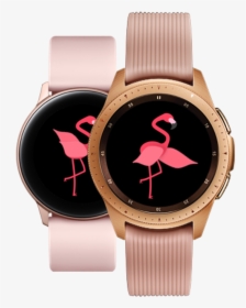 Galaxy Watch Rose Gold Faces, HD Png Download, Free Download