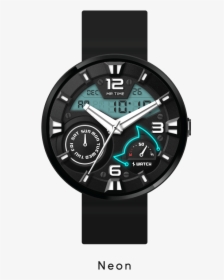 Neon - Analog Watch, HD Png Download, Free Download