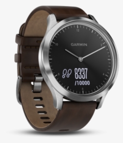 Transparent Hand Watch Clipart - Garmin Vivomove Hr Premium Silver ...
