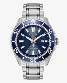 Citizen Bn0191 55l Eco Drive Promaster Diver Watch - Citizen Watch Blue Dial, HD Png Download, Free Download