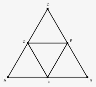 The Midpoints Of The Sides Of An Equilateral Triangle, - Nitrobenzen, HD Png Download, Free Download