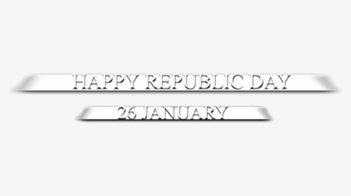 Republic Day 26 January Png Text, Transparent Png, Free Download