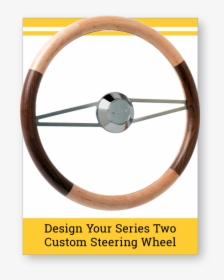 Series Two Custom Wood Steering Wheel - Circle, HD Png Download, Free Download
