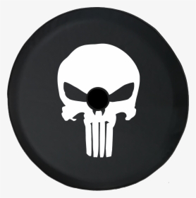 Jeep Wrangler Jl Backup Camera Punisher Skull A101 - Punisher Skull, HD Png Download, Free Download
