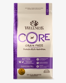 Core Grain Free Kitten - Wellness Core Grain Free Adult Dry Cat Food, HD Png Download, Free Download