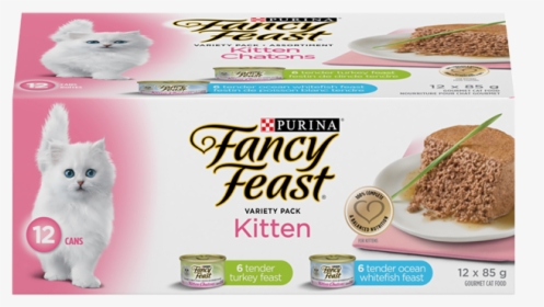 Kitten From The Fancy Feast Labelfancy, HD Png Download, Free Download