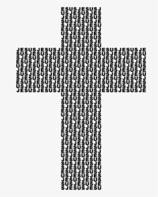 Clip Library Download Jesus Cross Clipart - Cross Made Out Of Squares, HD Png Download, Free Download
