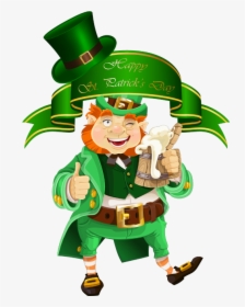 Transparent Happy St Patrick"s Day Png - Leprechaun St Patrick's Day Png, Png Download, Free Download