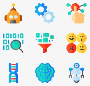 Artificial Intelligence Flat Icon, HD Png Download, Free Download