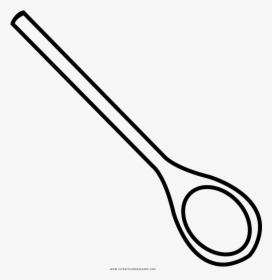 Wooden Spoon Coloring Page - Wooden Spoon Line Drawing, HD Png Download, Free Download