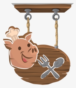 Puerco Caricatura Png, Transparent Png, Free Download