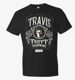 Travis Tritt Black Skull Tee"  Title="travis Tritt - Orange Amps Shirt, HD Png Download, Free Download