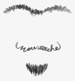 Mustache Texture - Spark Ar Face Mesh Template, HD Png Download, Free Download
