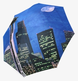 Seattle Space Needle Watercolor Foldable Umbrella - Umbrella, HD Png Download, Free Download