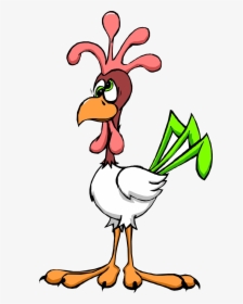 Chicken Cartoon Chickens Clipart Best Tatoo Pintura - Animated Chicken, HD Png Download, Free Download