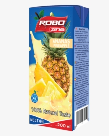 Robo Zing 200ml Pineapple - Seedless Fruit, HD Png Download, Free Download