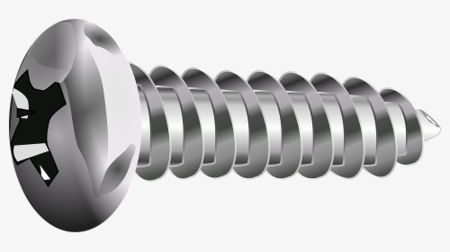Screw, Phillips, Roundhead, Self-tapping - Imagenes De Tornillos Png, Transparent Png, Free Download