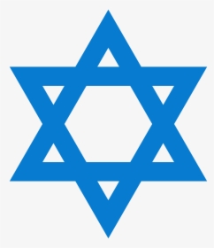 Israeli Blue Star - David Star Png, Transparent Png, Free Download