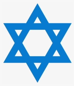 Israeli Blue Star - David Star Png, Transparent Png, Free Download
