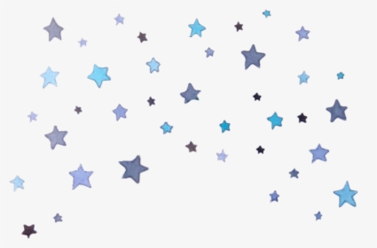 Transparent Blue Stars Png - Blue Aesthetic Stickers Png, Png Download, Free Download