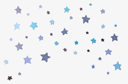 Transparent Blue Stars Png Blue Aesthetic Stickers Png Png Download Kindpng