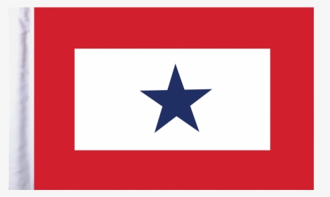 Blue Star Service Motorcycle Flag - Flag, HD Png Download, Free Download