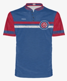 Chicago Cubs Henley - Polo Shirt, HD Png Download, Free Download