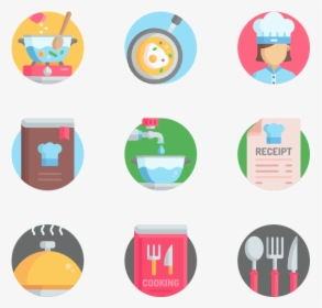 Cooking 50 Icons - Circle Friends Icon Png, Transparent Png, Free Download