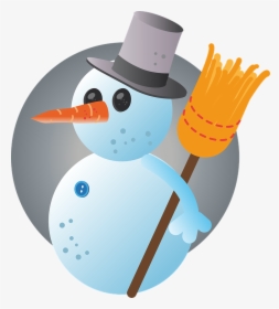 Snow, Snowman, Winter, Cold, Season - Snowman, HD Png Download, Free Download