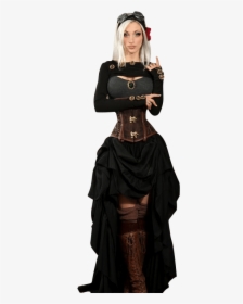 Skinny Steampunk Button Shrug - Steampunk Clothing, HD Png Download, Free Download