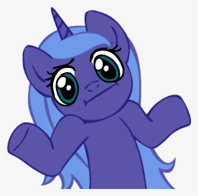Pinkie Pie Shrug , Png Download - Mlp I Don T Know, Transparent Png, Free Download
