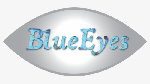 Blue Eye Logo Png Text, Transparent Png, Free Download