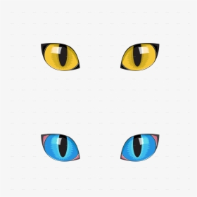 Cat Eyes Clipart, HD Png Download, Free Download