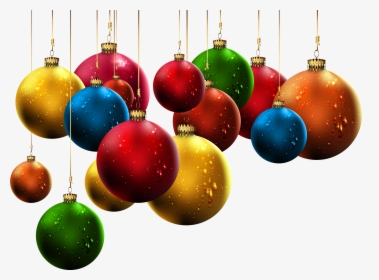 Christmas Ornament Clip Art - Christmas Bulbs Transparent Background, HD Png Download, Free Download