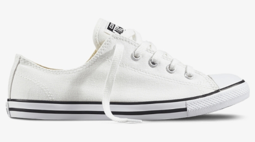 Soulier Converse All Star Dainty White Wmns - Converse Chuck Taylor All Star Low Top, HD Png Download, Free Download