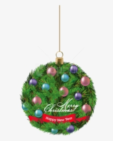 Hanging Christmas Ornaments Png Download - Christmas Day, Transparent Png, Free Download